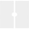 Ekena Millwork Rubik Architectural Grade PVC Contemporary Ceiling Medallion, Two Piece, 20"OD x 3"ID x 7"C x 1"P CMP20RK2-03000 - alternate 3